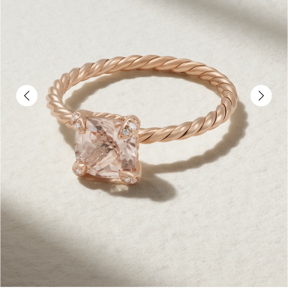 Rose Gold David Yurman Ring